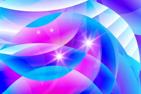 Vertical horizontal neon 3d linear gradient color modern art wavy Stock Illustration