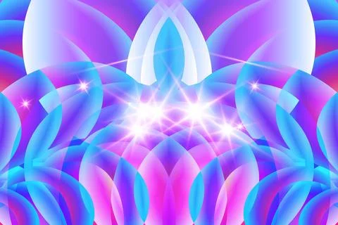 Vertical horizontal splash gradient color modern art wavy with light effect Stockillustratie