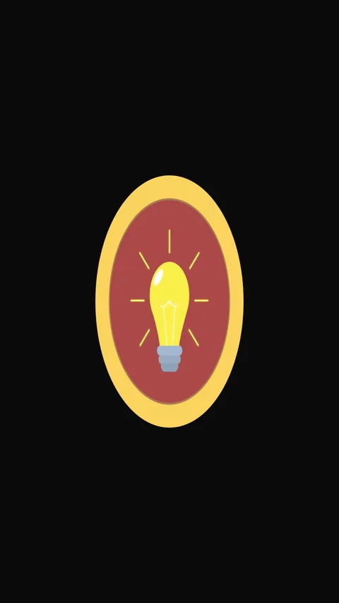 Vertical Idea to Business Growth with Rotating Coin Animation 動画素材 338242171
