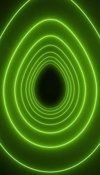 Vertical illustation of many Easter eggs in neon green. 스톡 일러스트