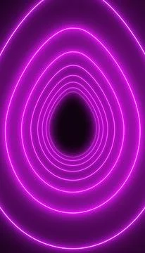Vertical illustation of many Easter eggs in neon magenta. 스톡 일러스트