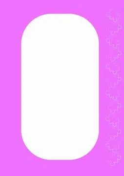 Vertical illustration format A4 - the design of the screen of the phone or ta Stock Illustration