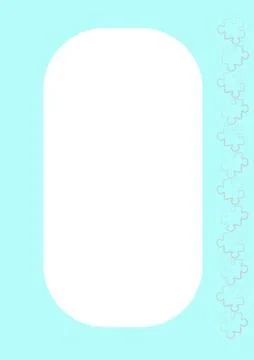 Vertical illustration format A4 - the design of the screen of the phone or Stock Illustration