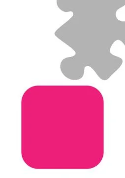 Vertical illustration format A4 - the design of the screen of the phone or ta Stock Illustration