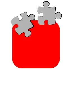Vertical illustration format A4 - the design of the screen of the phone or ta Illustrazione stock