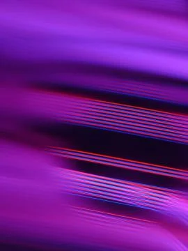 Vertical illustration of purple rhythmic light threads with high-tech content Stock Illustration