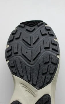 Vertical image of active shoes sole bottom Stock Photos