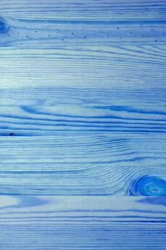 Vertical Image of Horizontal Pattern of Light Blue Colored Wood Plank Surface Stock Photos