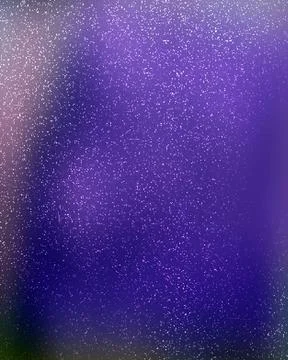Vertical image with noise bokeh effect, background purple, subtle sparkle. Illustrazione stock