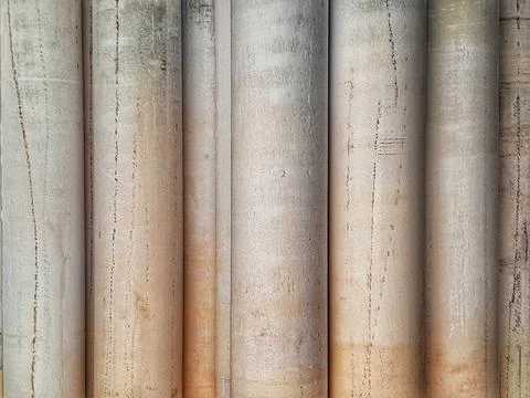 Vertical industrial pipe Stock Photos