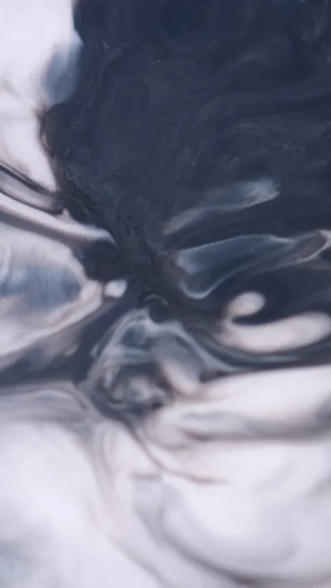 Vertical ink bleed grunge explosion liquid art Stock Footage 312800687