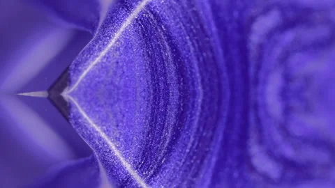 Vertical ink drip background glitter blue flow cube edge Video stock 272716071