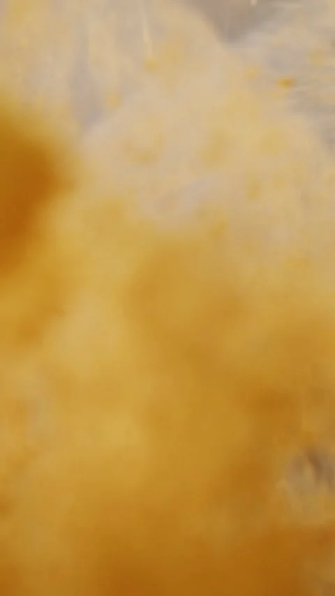 Vertical ink drop water paint splash flows liquid Stock-Footage 313989492