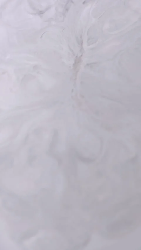 Vertical ink flow liquid drip gray marble spatter Stock-Footage 312798890