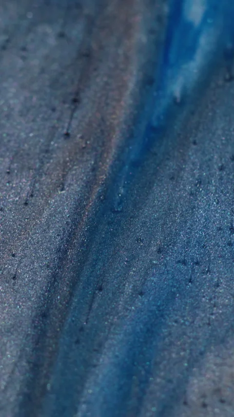 Vertical ink flow liquid drip marble paint emerge Stock Footage 315000595