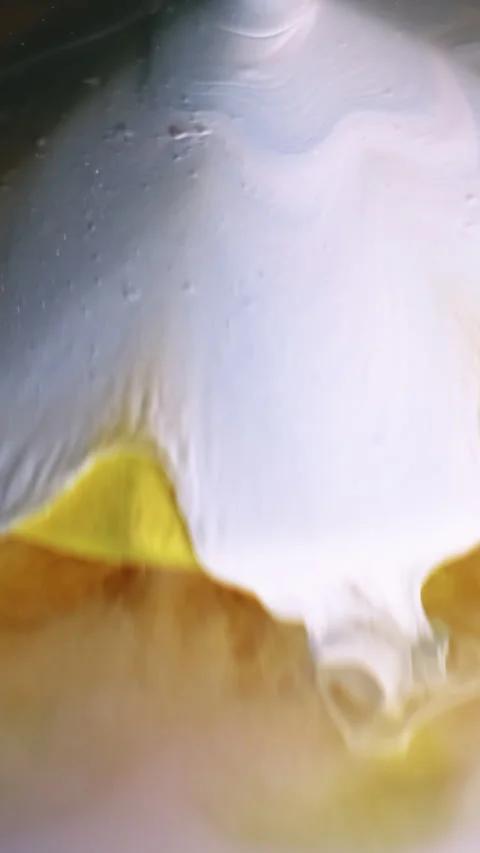 Vertical ink spilling paint pyramid water flow Stock-Footage 347757296