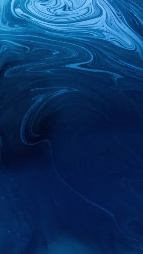 Vertical ink water fluid mix marble texture blue Stock Footage 234431957