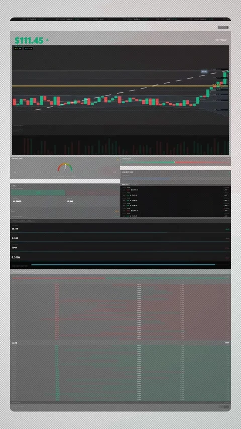 Vertical Institutional Analytical Pro Video stock 332239385