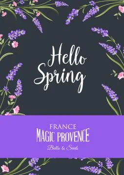 Vertical Invitation Card Stock Illustration