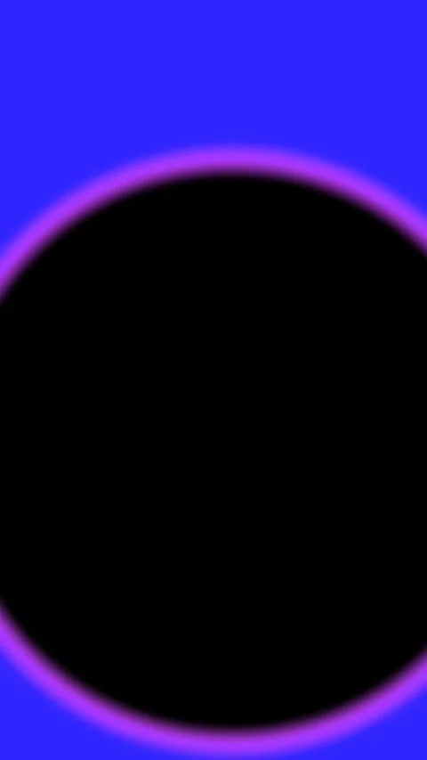 Vertical Iris Transition Sharp Center Indigo Overlay Stock Footage 339135496