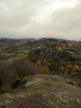 Vertical landscape view Stock Photos