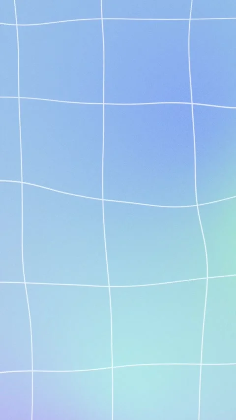 Vertical Large Glowing Wavy Grid on Gradient Seamless Loop Stock Footage 331416703