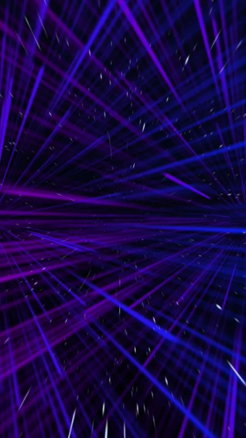 Vertical Laser Light Blue and Purple Battle 4K Loop Stock Footage 299414638