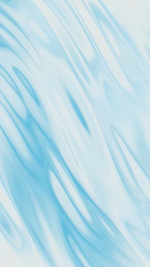 Vertical Light Blue Liquid Silk Background, Rippling Soft Textile Animation Stock Footage 330126783