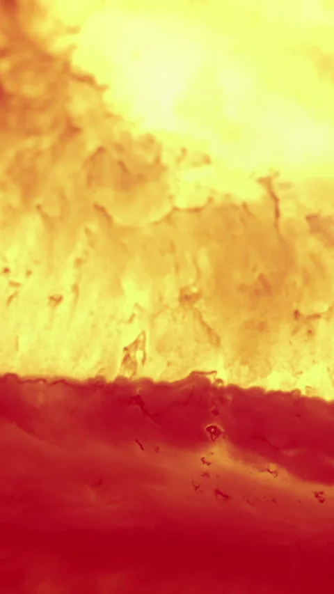 Vertical light ink blend color water liquid paint Stock Footage 329935182