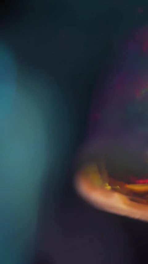Vertical Light Leaks Lens glow flare bokeh overlays transitions. Stock-Footage 294696262