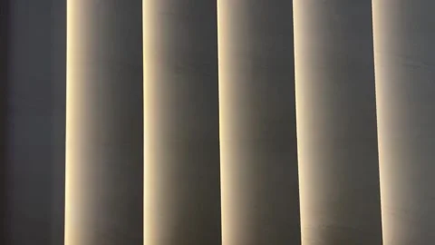 Vertical Light Panel Wall Abstract Light and Shadow Stock Footage 332825906