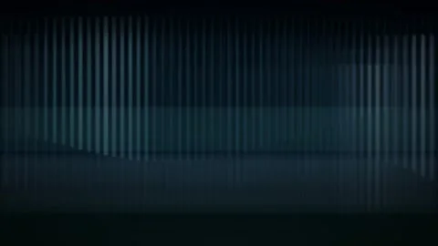 Vertical Light Ray Field Loop - Teal Blue Geometric Backdrop Stock-Footage 341954721