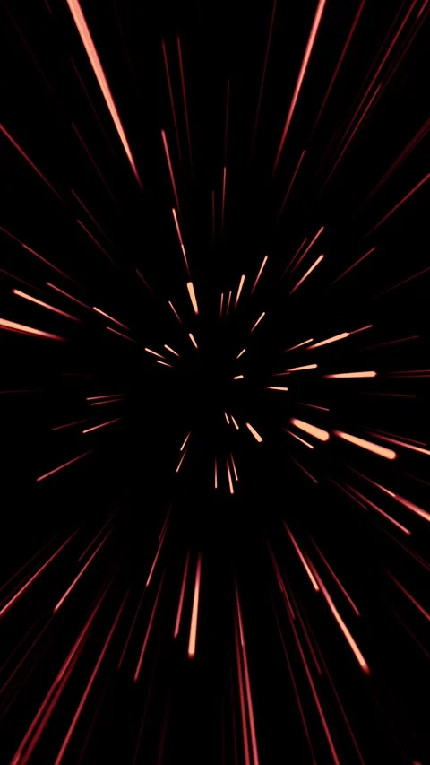 Vertical Light Speed Space Travel Animation 4K Stock-Footage 289015284