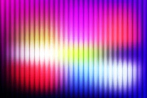 Vertical Light Streaks Background, A bright digital art backdrop Stock Illustration