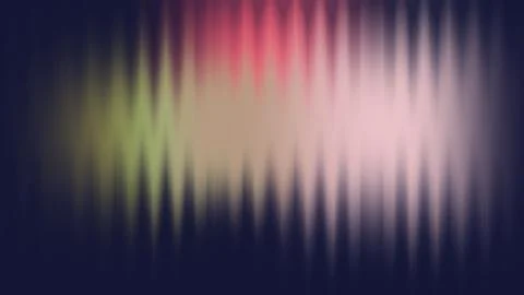 Vertical light streaks create a rhythmic pattern of iridescent colors Stock Illustration