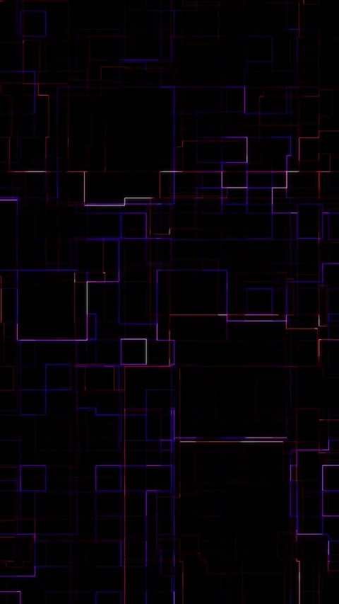 Vertical Line Complexity Red Purple Zoom 4K Loop Stock Footage 303249861