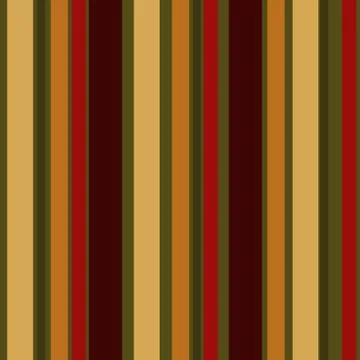 Vertical line pattern of green, red, yellow, orange, brown Stock Illustration