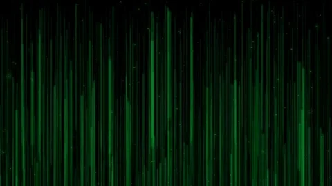 Vertical lines animation with green light. Vertical lines abstract digital .. Stock Footage 337022324