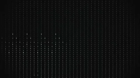 Vertical lines form patterns on a black background Stock Footage 339457462