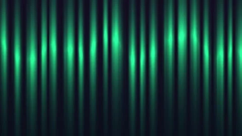 Vertical lines with green light pattern on dark background Stock Footage 338009419