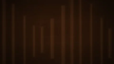 Vertical lines rise and fall against a textured brown backdrop Video stock 330922366