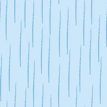 Vertical lines seamless vector pattern in blue Stock Illustration