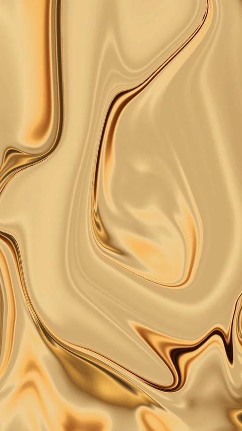 Vertical liquid gold background Stock Footage 301447876