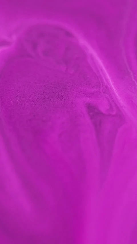 Vertical liquid pigment glitter paint neon purple Video stock 285336825