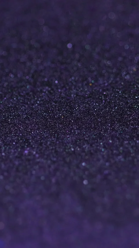 Vertical liquid shimmer texture glitter purple ink Stock Footage 296115672