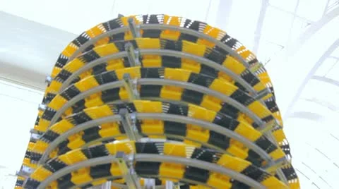 Vertical load-transfer device Stock Footage 12179461