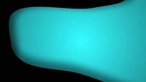 Vertical loop animation of black 3d paper on turquoise background overlapping 動画素材 137429243