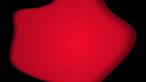 Vertical loop black 3d paper on red background overlap shadow. copy space 動画素材 137429233