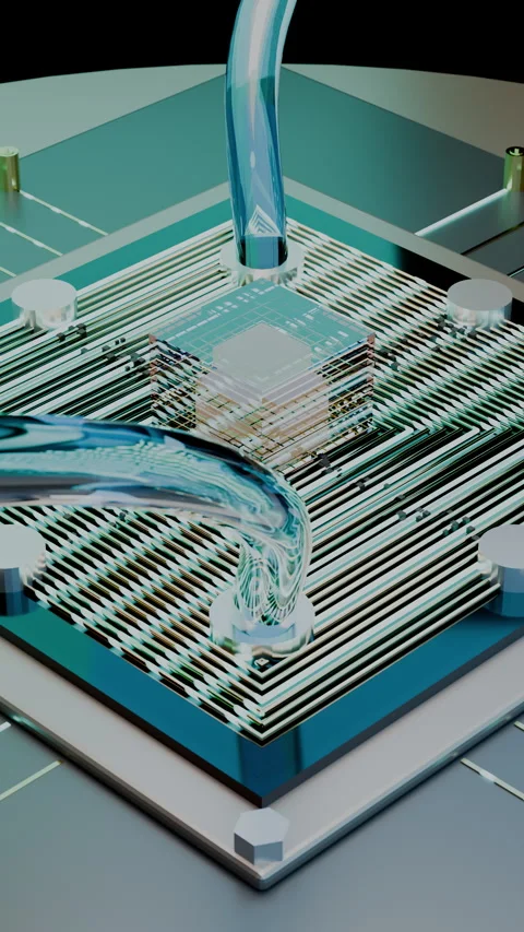 Vertical Macro Framing Microscopic PCB Circuit Paths, Vertical 9:16 4K Stock Footage 345013135