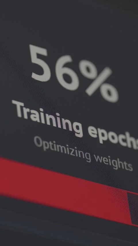 Vertical Macro View of Digital Error Rate Dashboard Screen Stock Footage 336722601